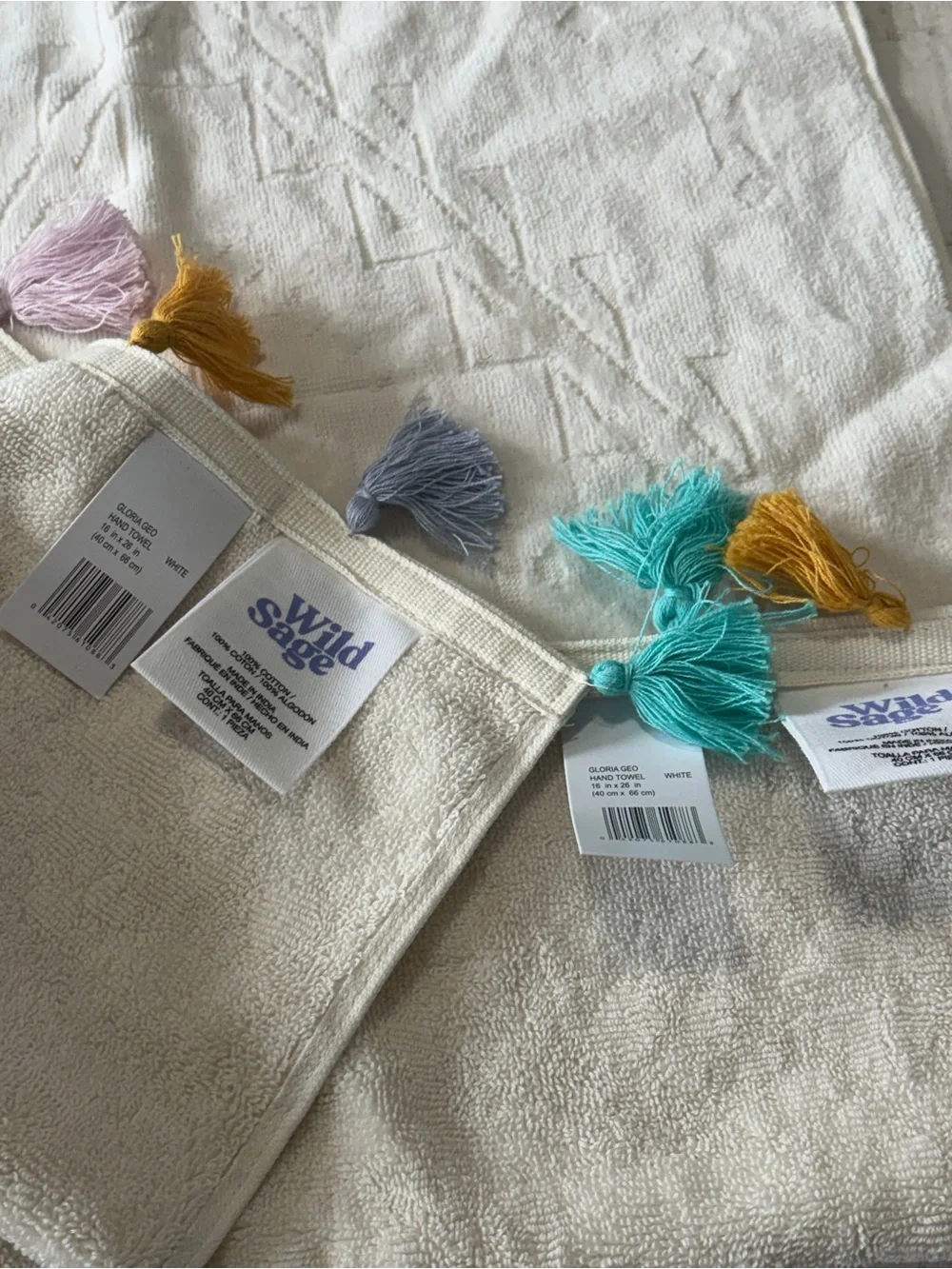 Wild Sage towels are